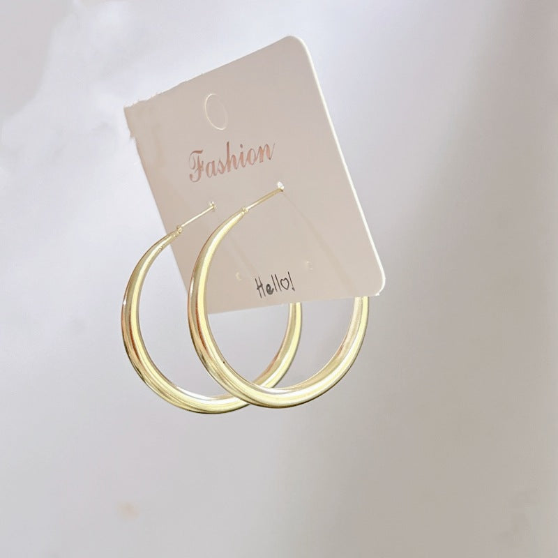 Female Multilayer Temperamental Tide Simple Personality Geometric Round Bracelets