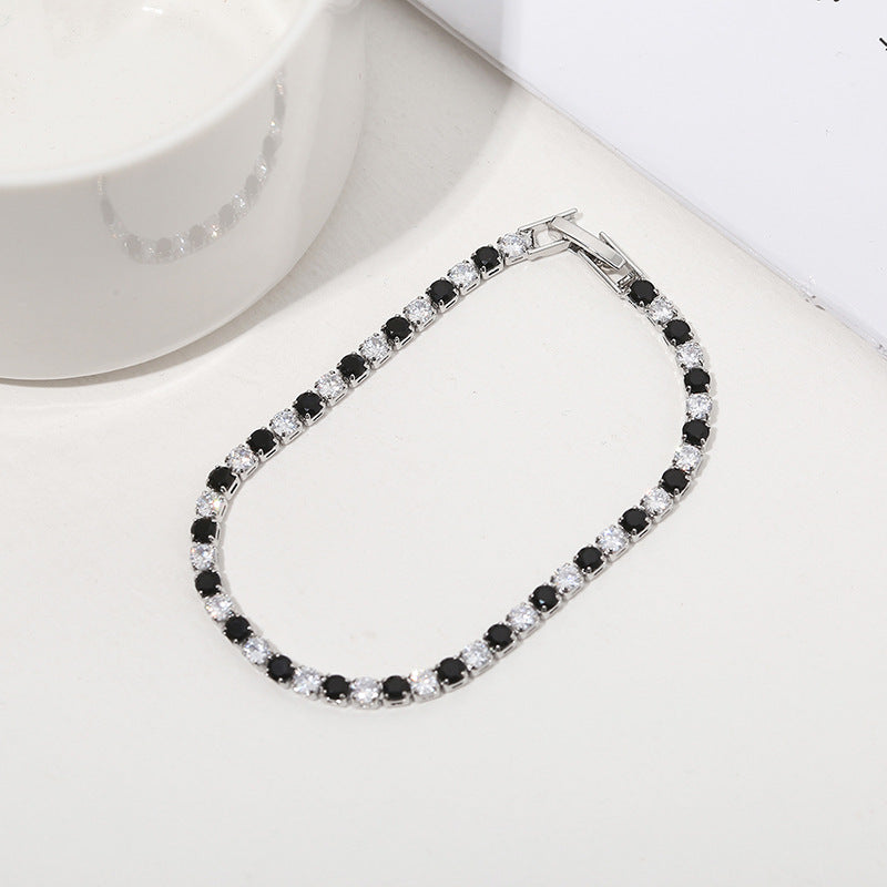 Fashion Personality Trendy Spring Rhinestone Zircon Popular Dignified Bracelet