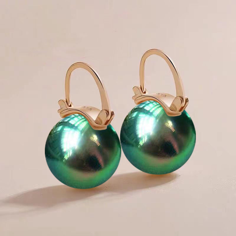 Shell Pearl Parvenu Gold Imitation White Rings