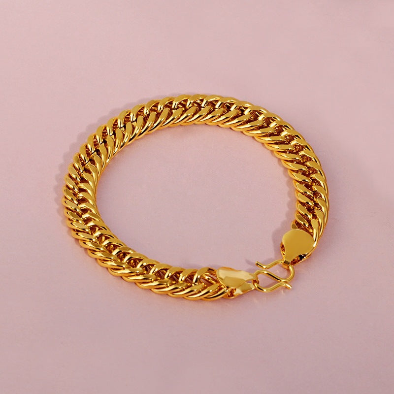 Men's Sand Gold Fashion For The Boss Bracelet