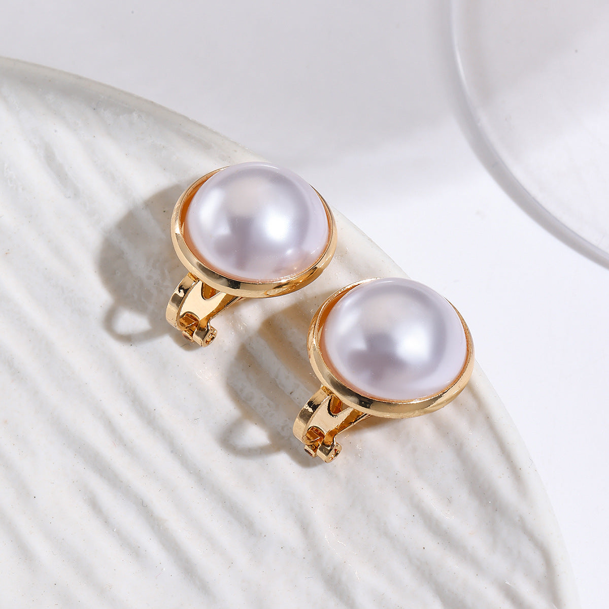 Women's Fashion Refined Grace All Match Pearl Ear Clip Without Stud Earrings