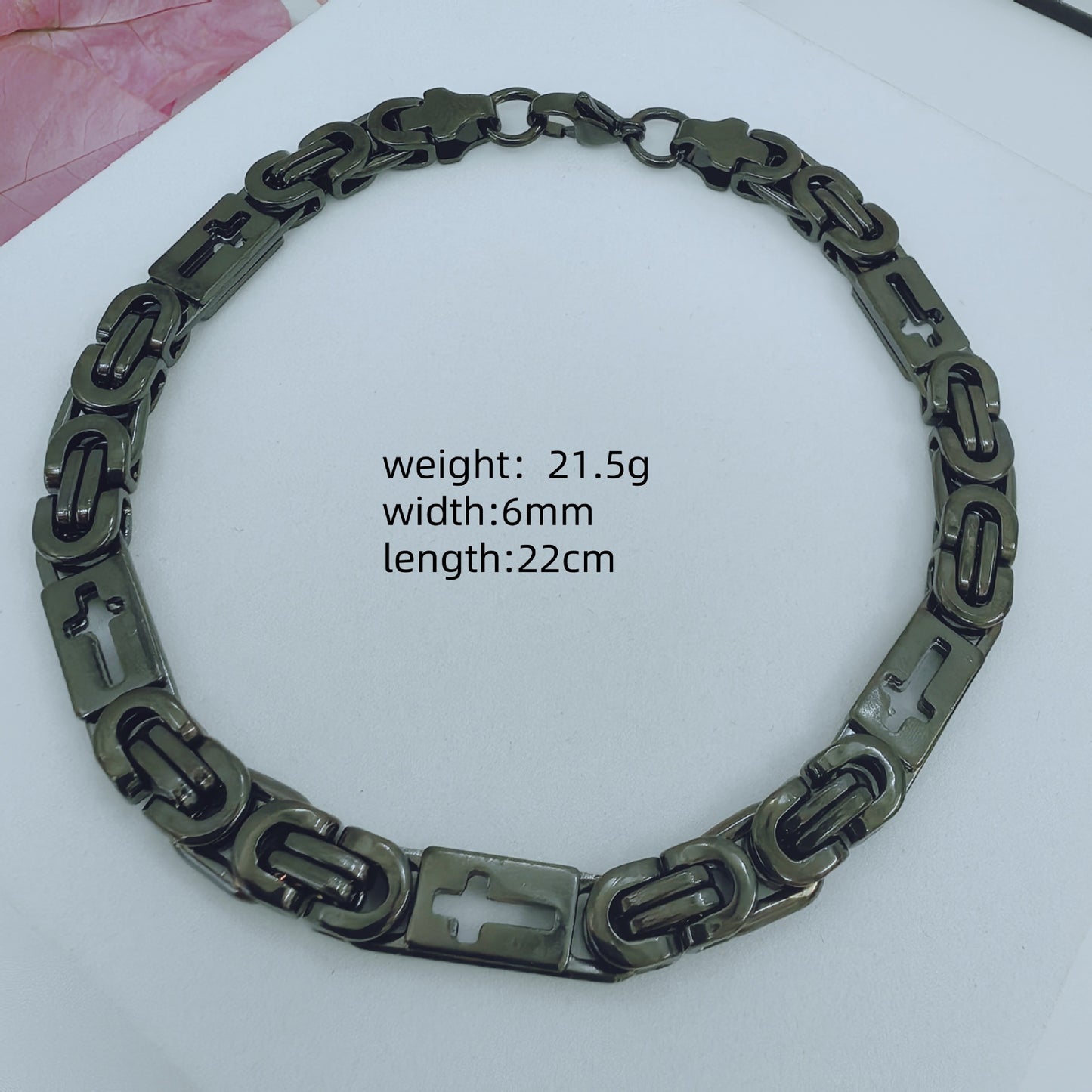 Fashion Trendy Unique Man's Stainless Steel Necklace