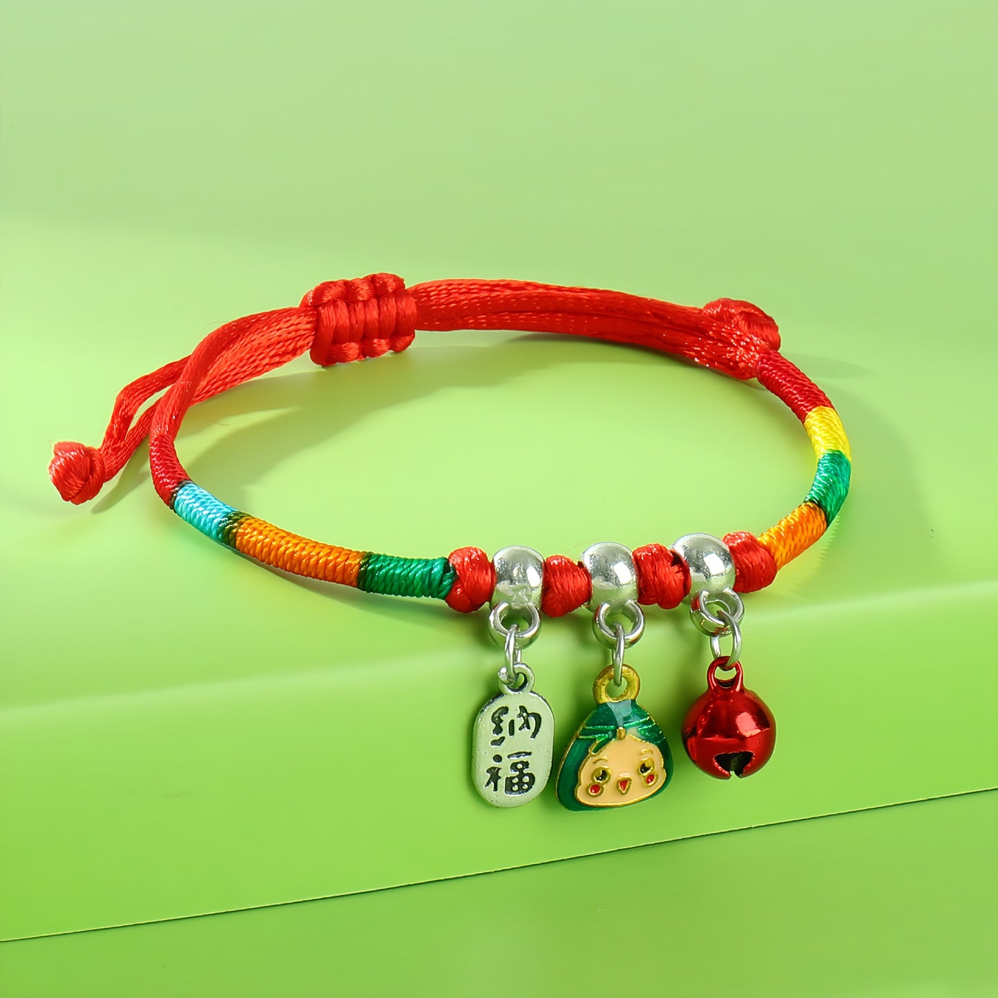 Children's Dragon Boat Festival Colorful Rope Carrying Strap Hand-woven Tiger Sachet Bracelets