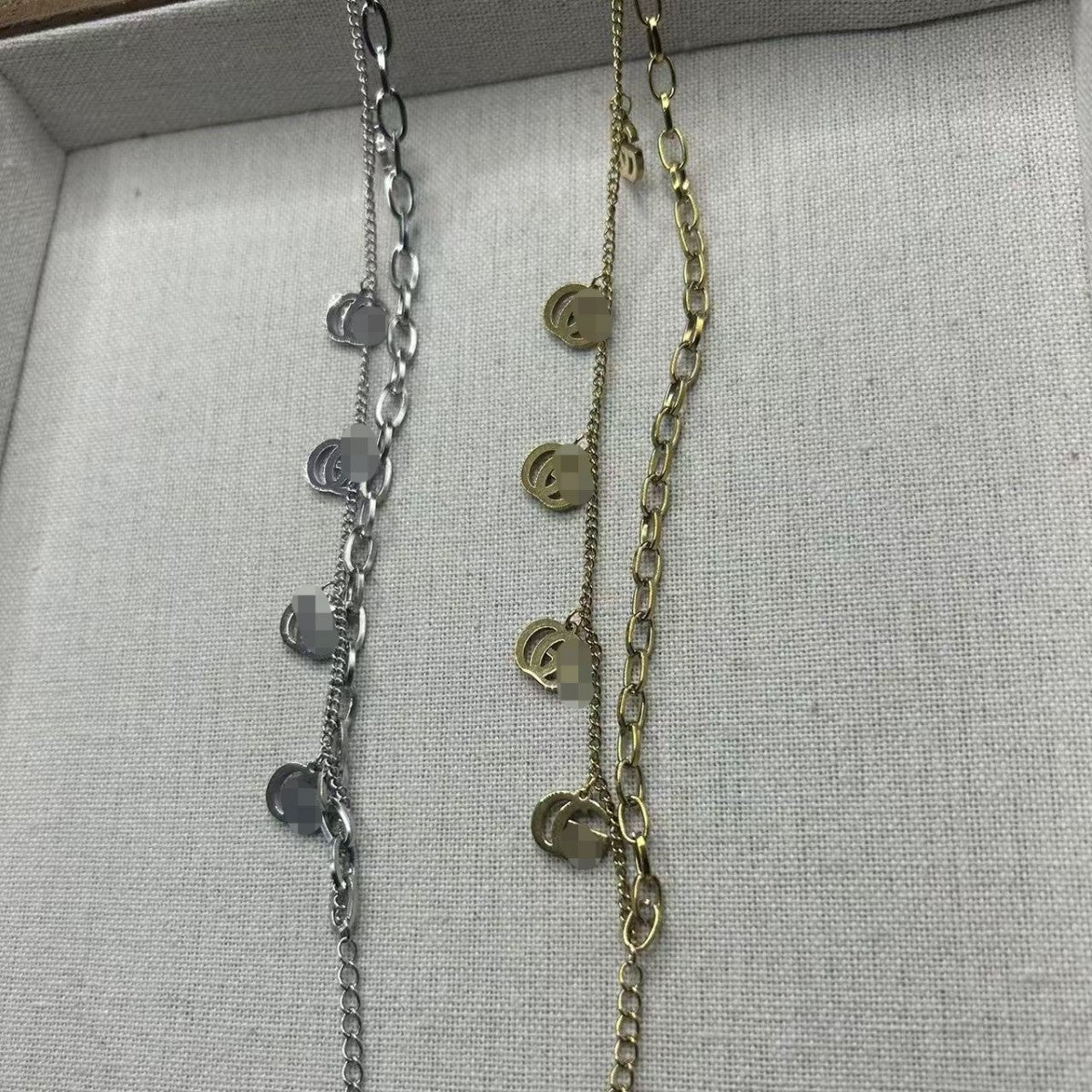 Simple Gold Plating Super Long Color Bracelet