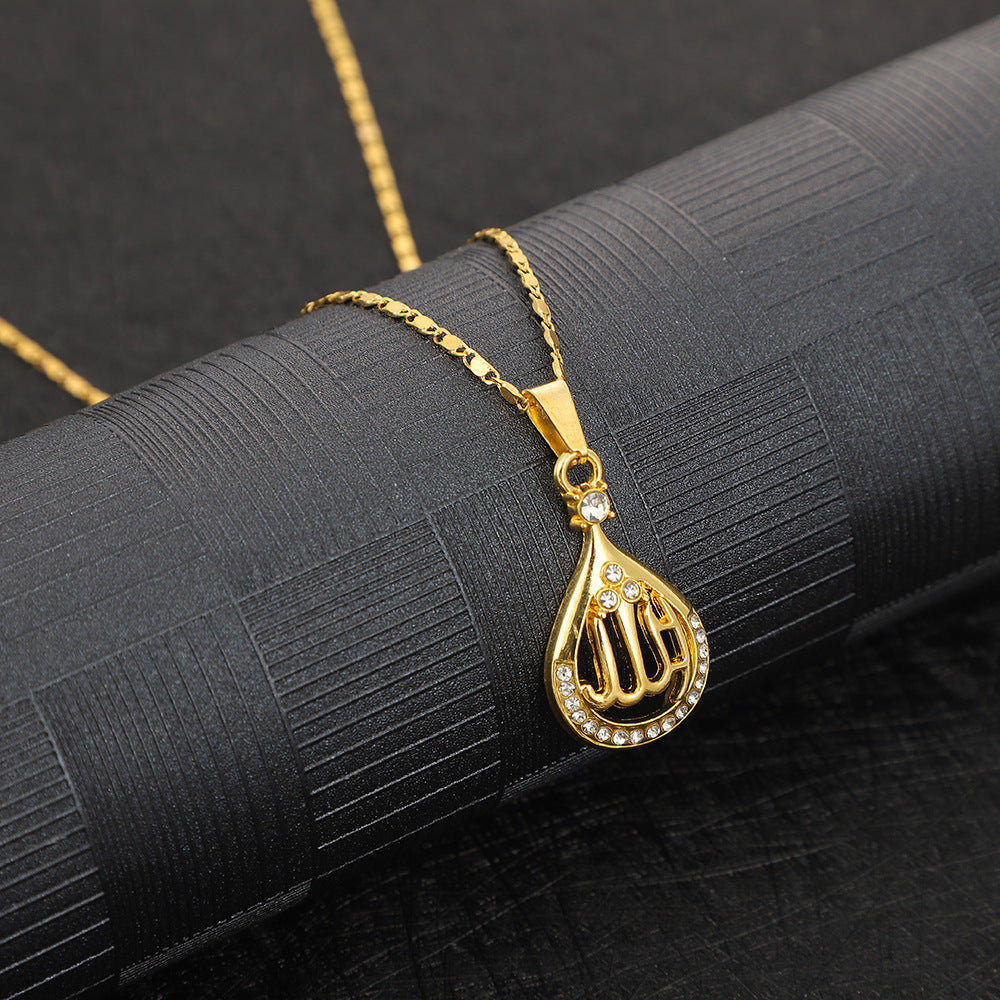 Punk Star Bone Saturn Halo Hipster With Personality Fashion Skull Pendants