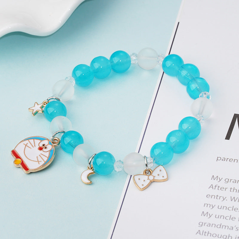 Korean Style Graceful Cute Crystal String Bracelet