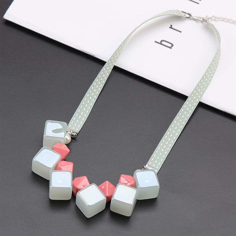 Clavicle Chain Short Sweater Korean Fashion Necklace