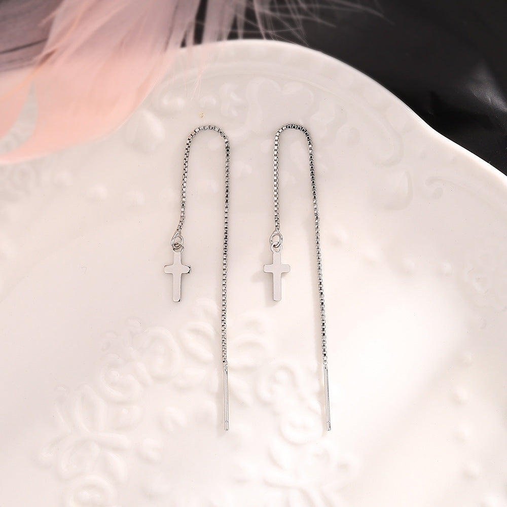 Women's Art Selection High-grade Live Long Tassel Ear Line