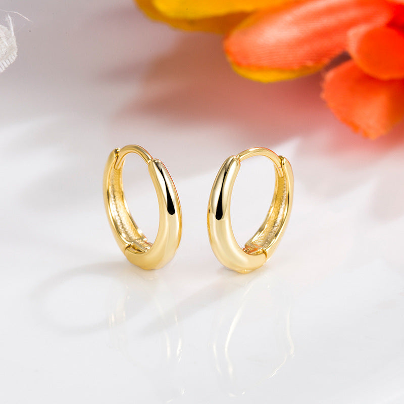Drop Clip Female Small Beautiful Circle Trendy Ear Buckle