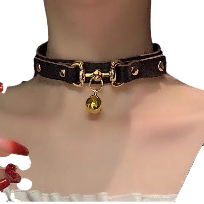 Women's Bell Shape Collar Neck Band Chain Necklaces
