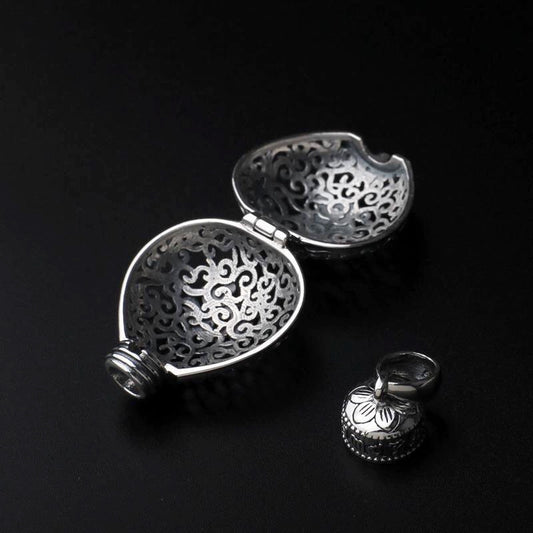 Perfume Bag Sier-plated Chinese Classical Retro Pendants