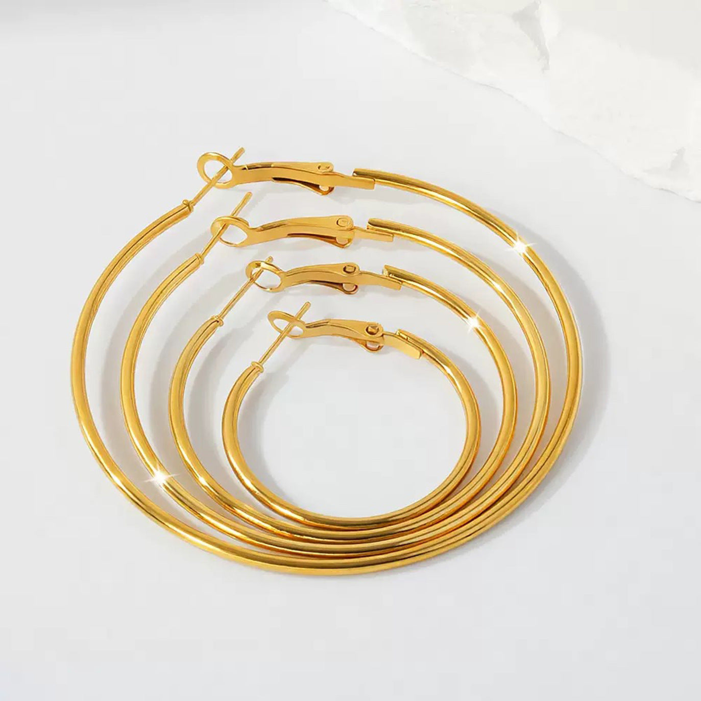 Clip Shrimp Bow Spring Fastener Coil Simple Bracelets
