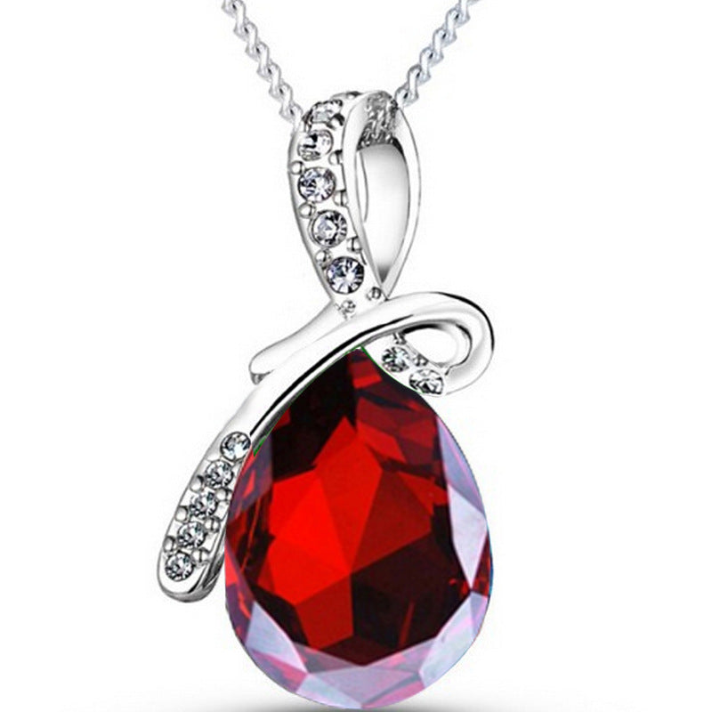 Clavicle Chain Angels Cry Water Drop Exquisite Necklace