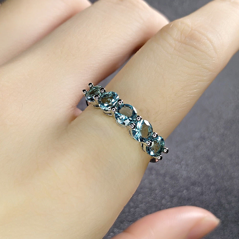 Mo Lan Bao Light Luxury Full Diamond Rings