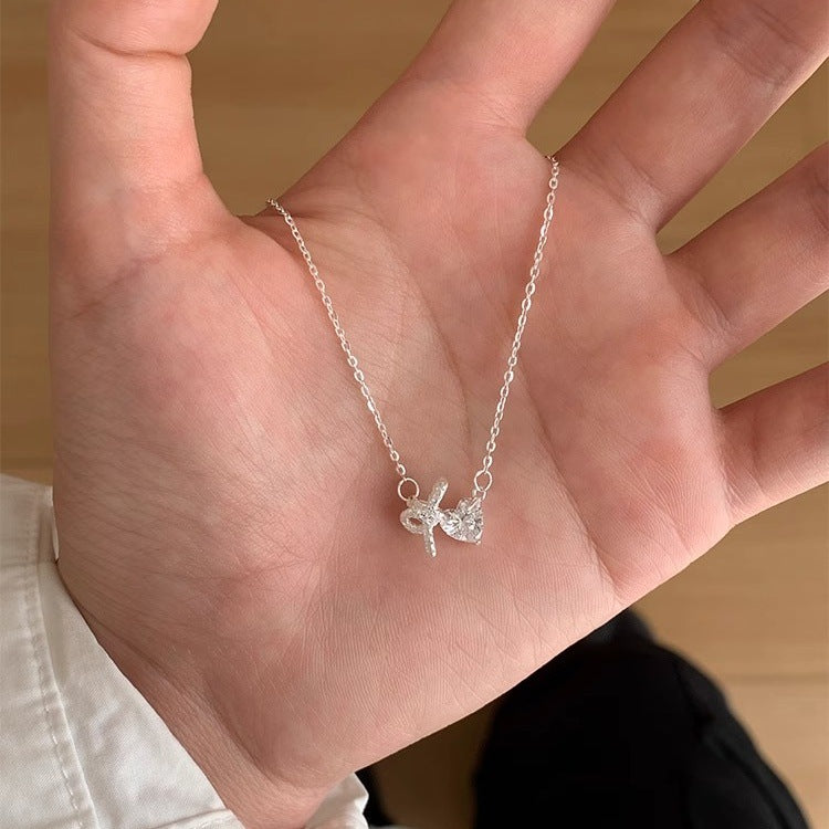 Women's Sier Light Luxury High-grade Design Clavicle Necklaces
