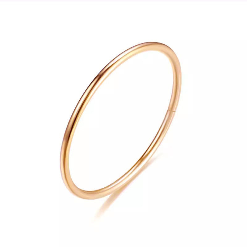 Simple Female Must Enter Basic Style Rings