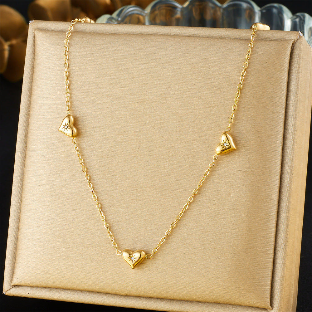 Design Clavicle Chain Light Luxury Advanced Simple Irregular Layered Necklace