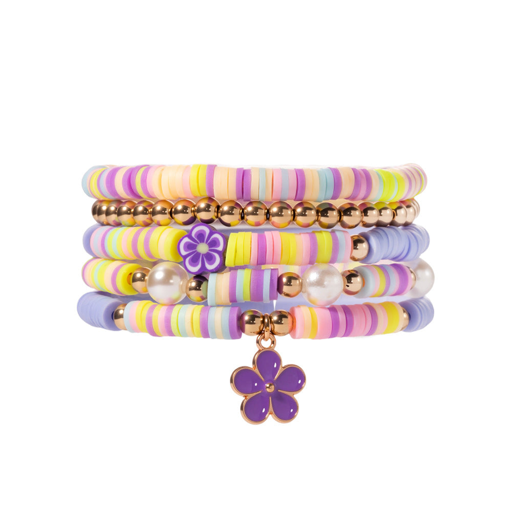 Women's Summer Sweet Refreshing Daisy Simple Flower Bracelet