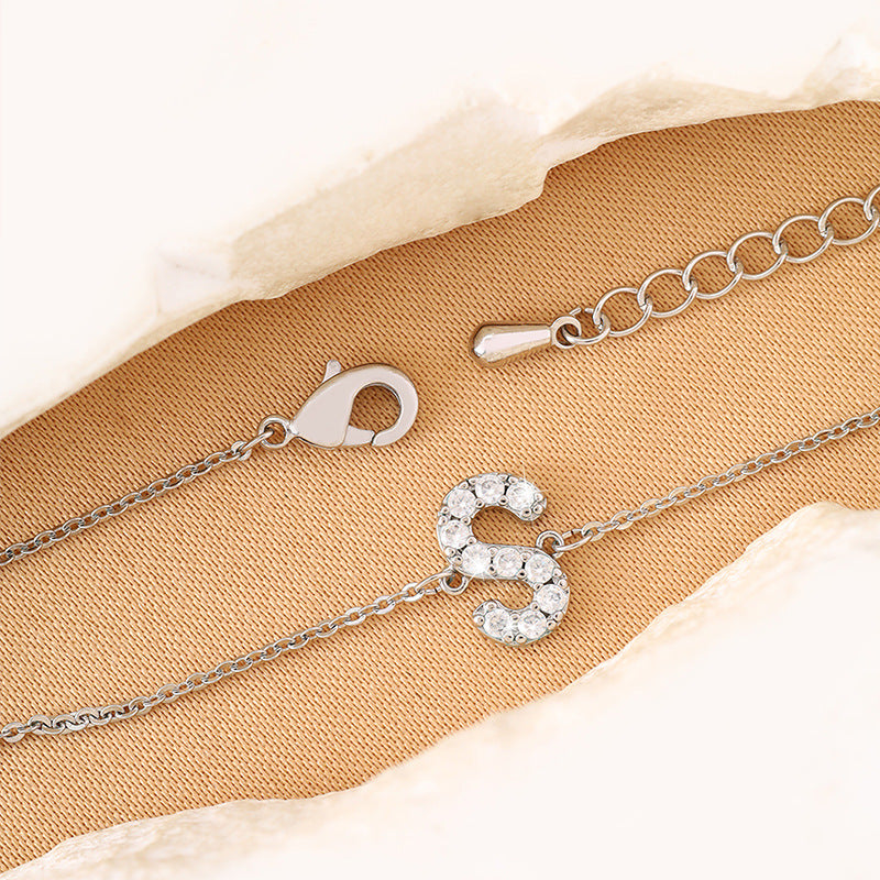 Diamond Letters Simple Cold Fashion Tide Bracelets