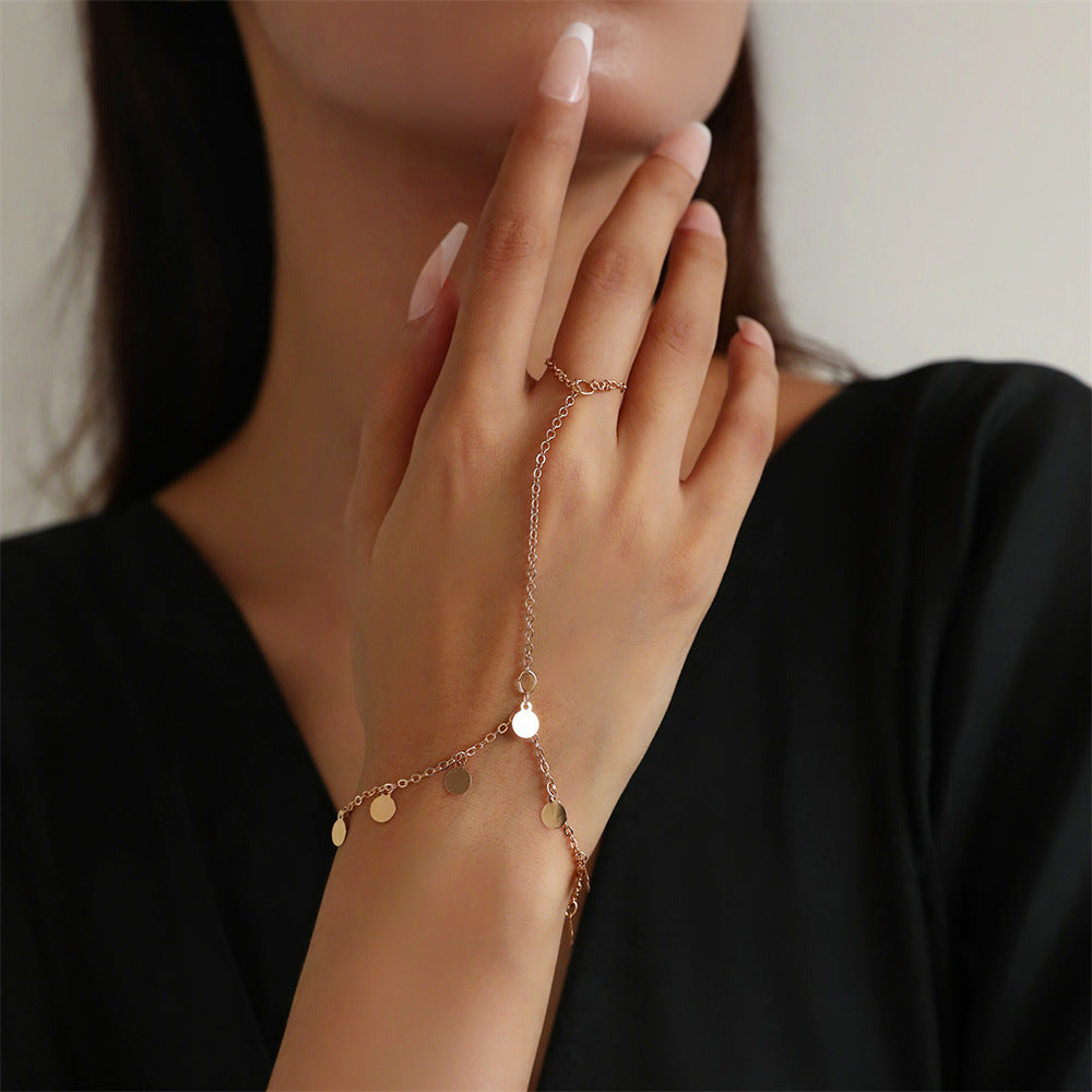 Simple Girly Fashion Round French Minority Temperament Bracelet