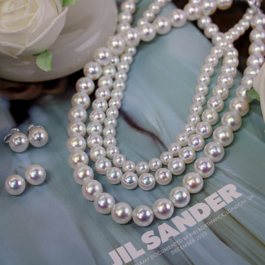 Style Sea Pearls Artificial Colorful Mabe Necklace