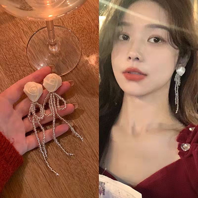 Women's Elegant Trendy Long Tassel Vintage Earrings