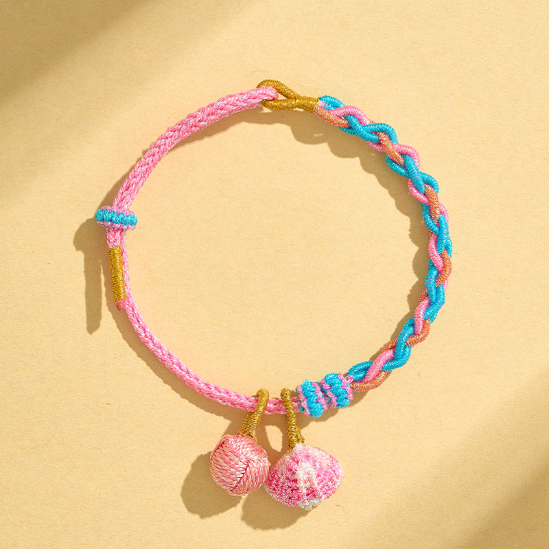 Children's Dragon Boat Festival Colorful Rope Hand-woven Small Bracelets
