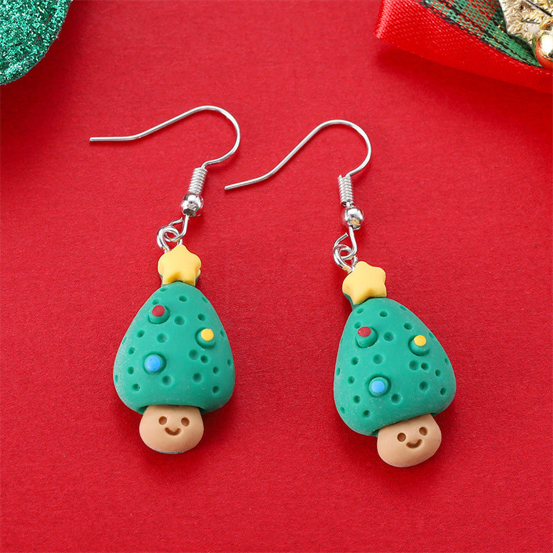 Creative Christmas Series Cute Fashion Exquisite Earrings