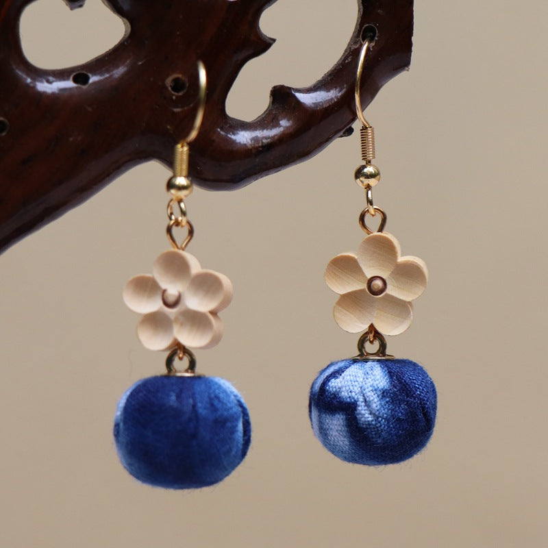 Style Chinese Traditional Cheongsam Vintage Senior Earrings