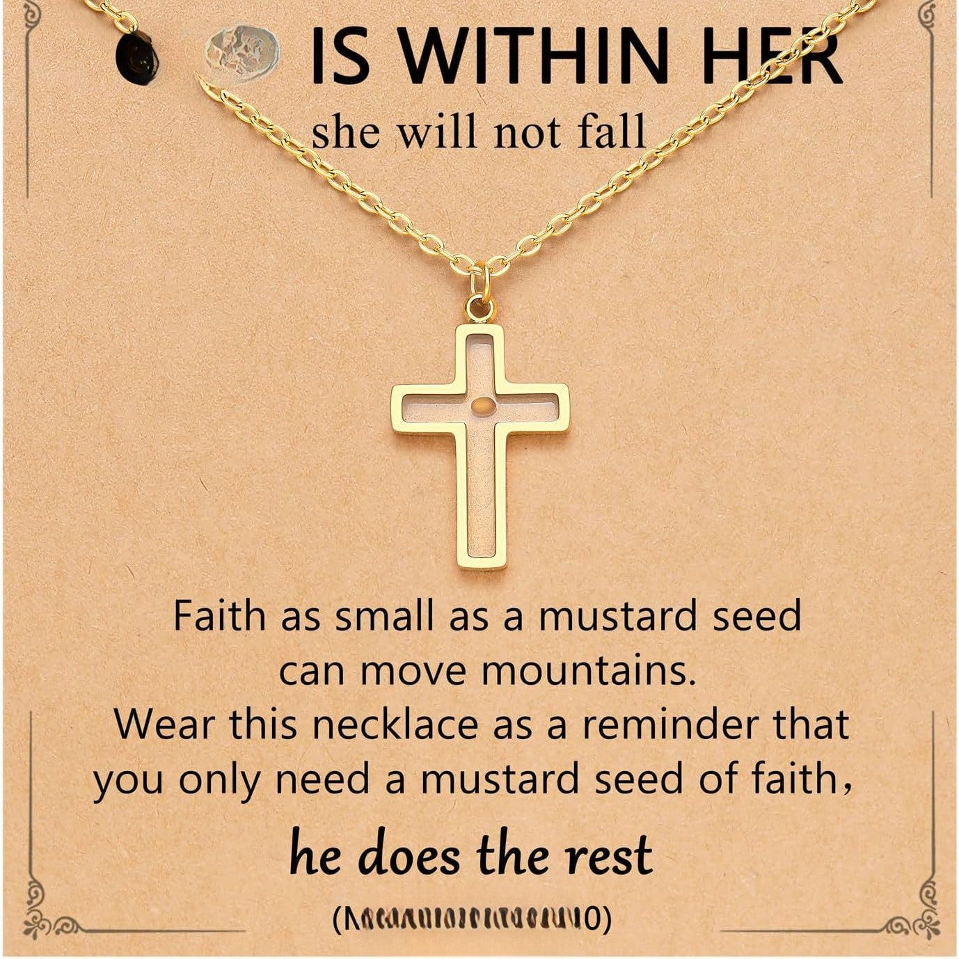 Fashion Cabbage Seed Oval Stainless Steel Necklaces