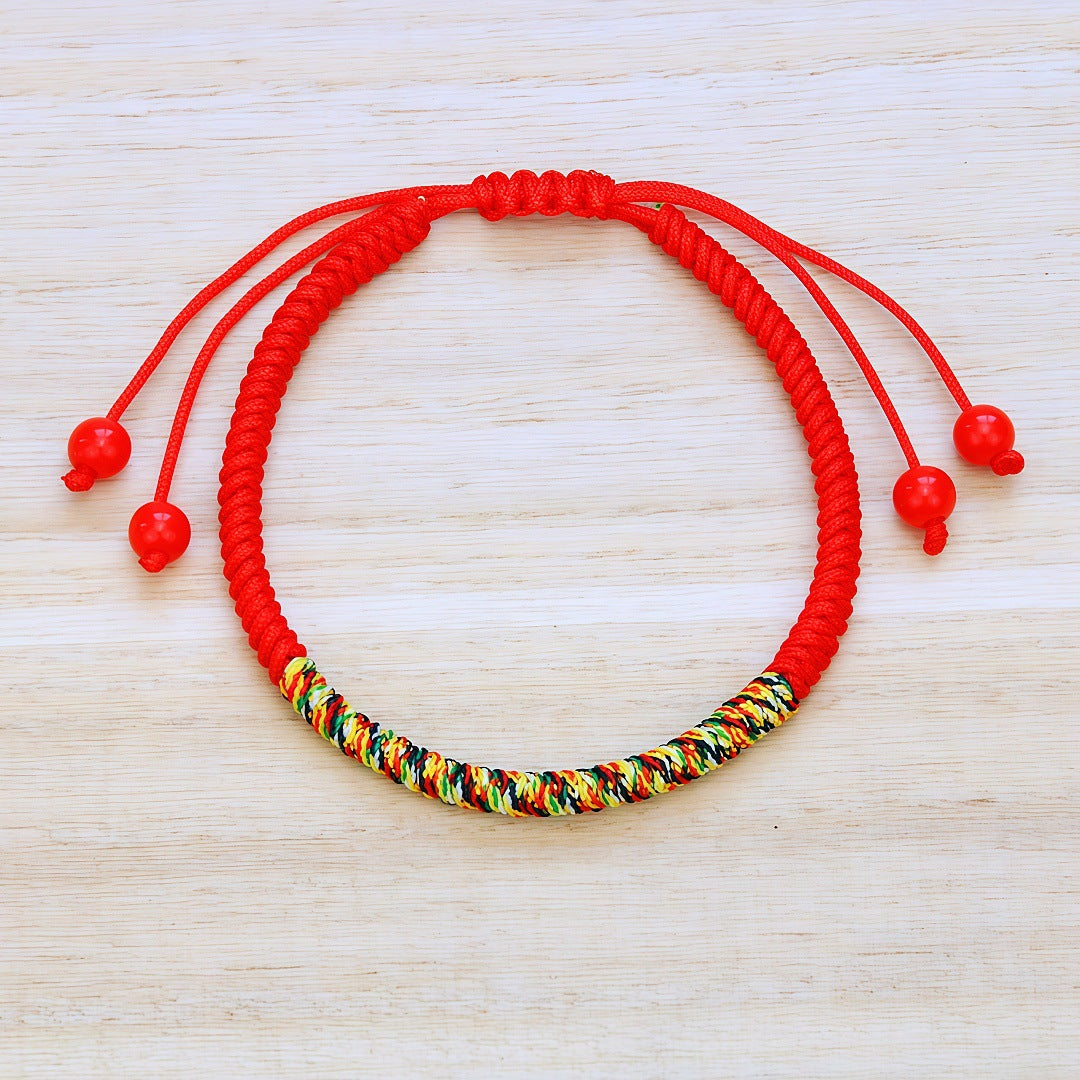 Women's & Men's Spot Hand-woven Dragon Boat Festival Colorful Bracelet