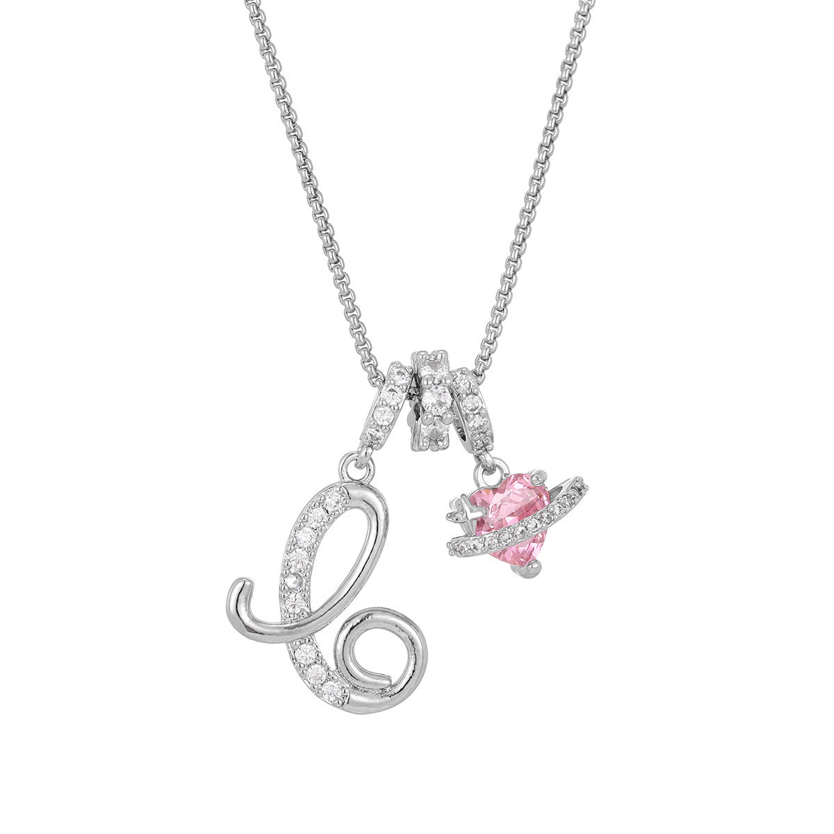 Dopamine English Letter Light Luxury Minority Necklaces