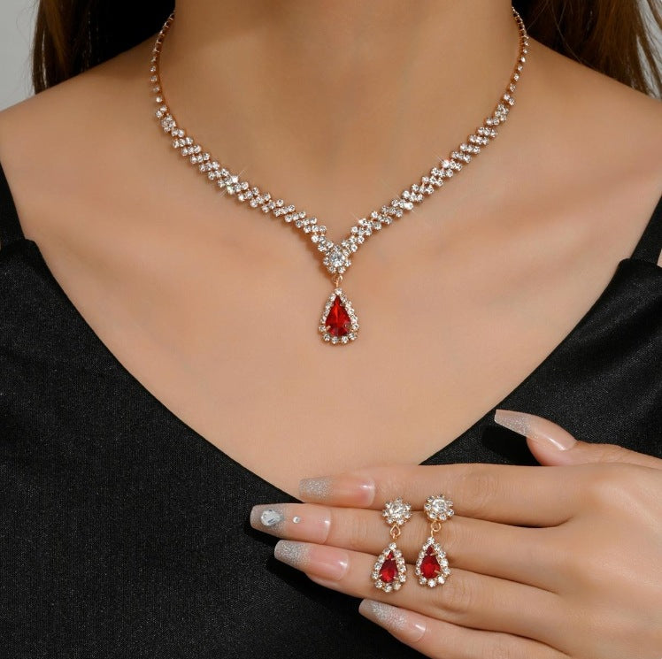 Classic Slouchy Attractive Durable Women's Bridal Jewelry Set