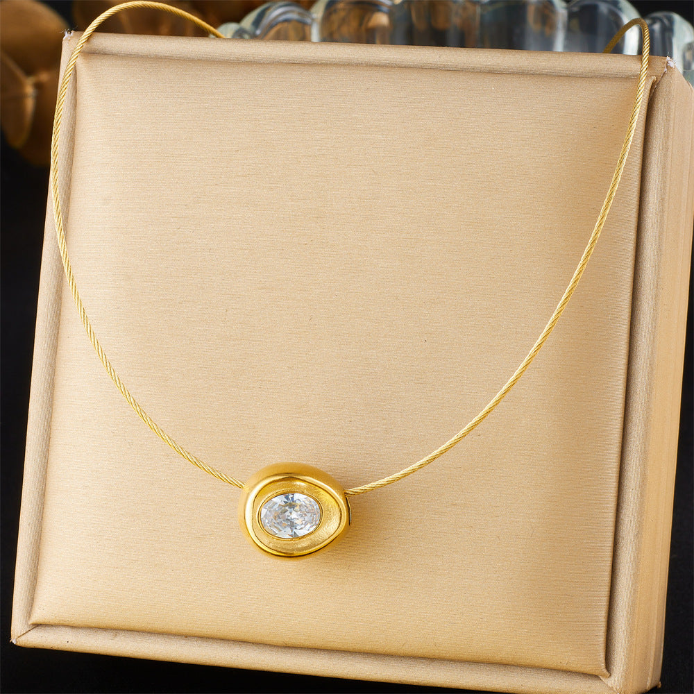 Design Clavicle Chain Light Luxury Advanced Simple Irregular Layered Necklace