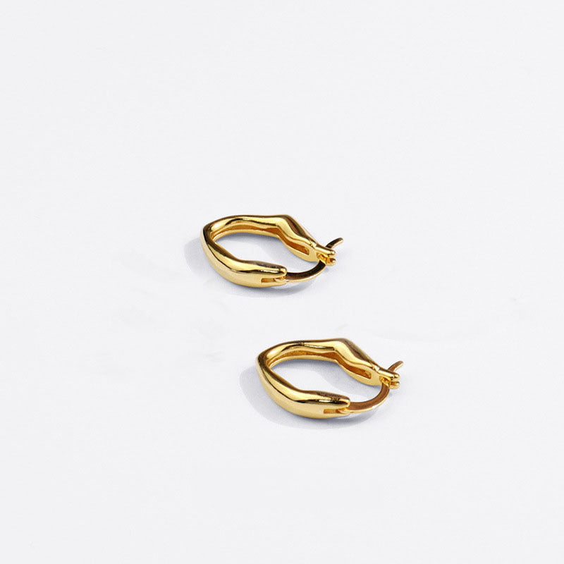 Luxury High-grade Twist Clip Geometric U-shaped Ear Buckle