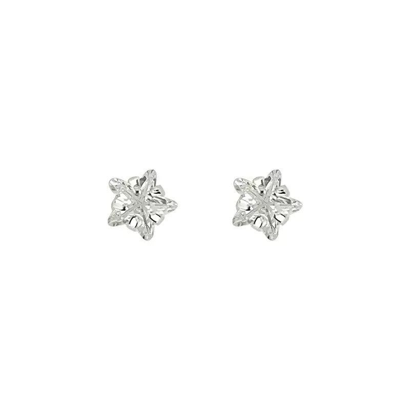 Women's Pentagram Light Luxury High-grade Western Style Niche Personality Earrings