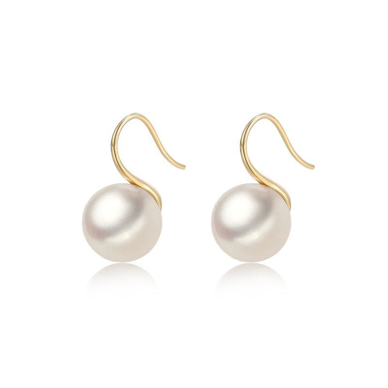 Pearl Light Luxury Temperament French Minority Advanced Earrings