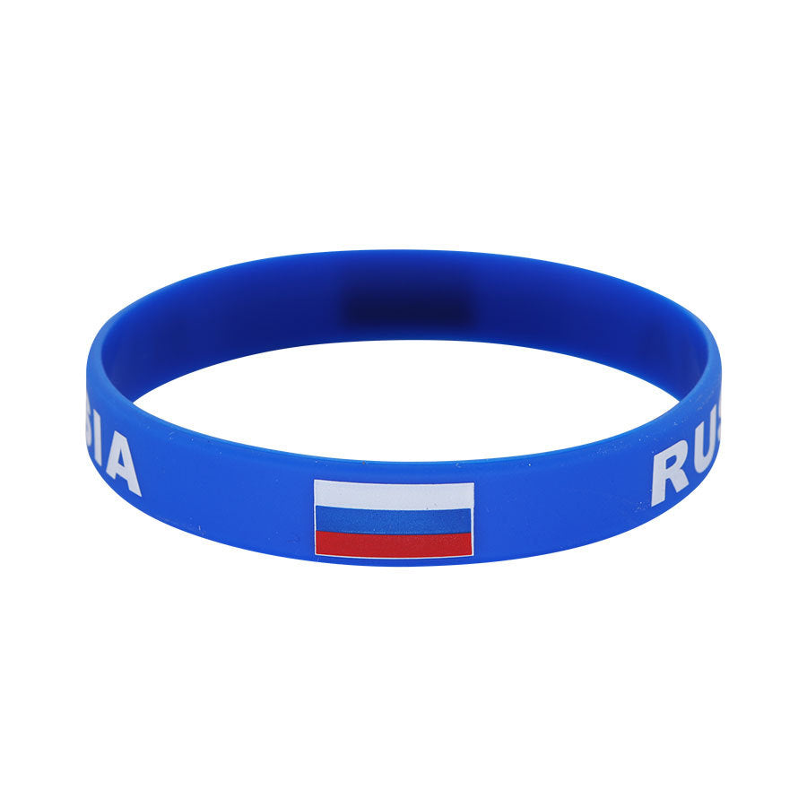 Cup Silicone National Team Canada Ink Flag Bracelets