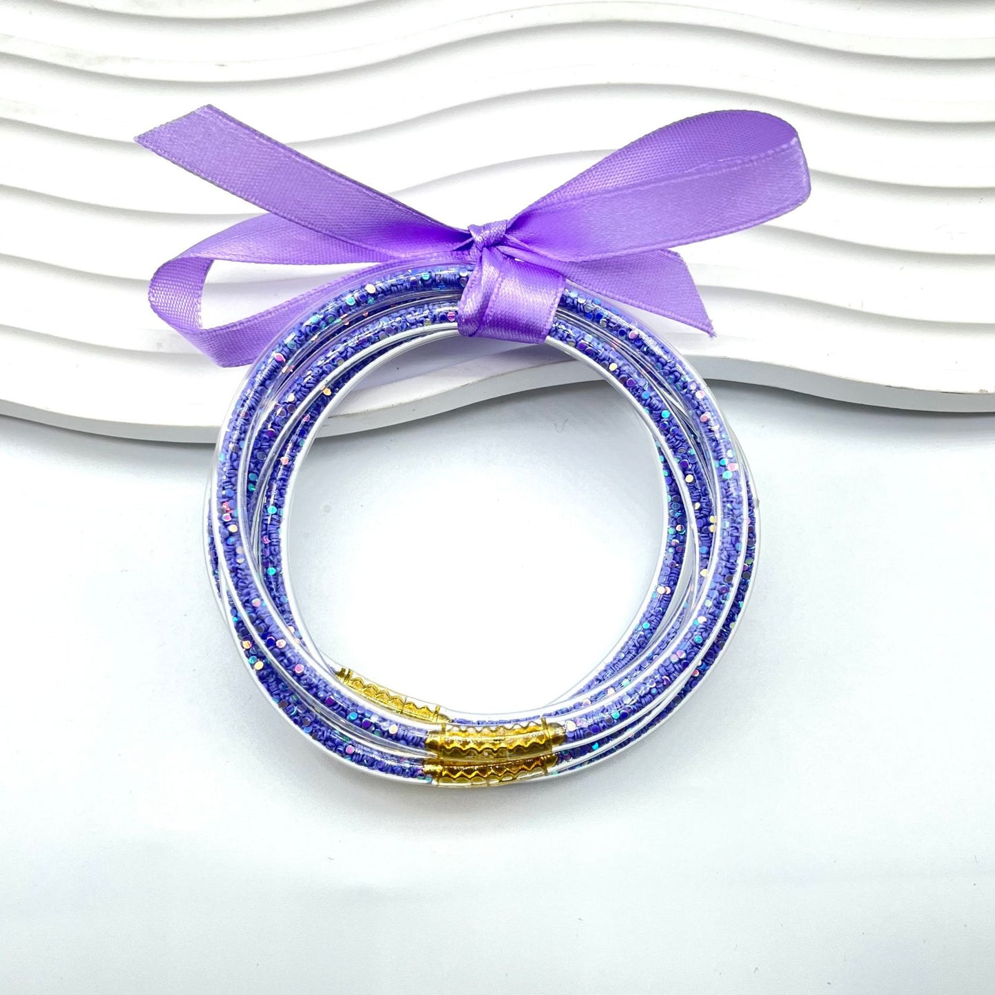 Glamorous Fashion Silicone Bright Simple Couple Bracelets