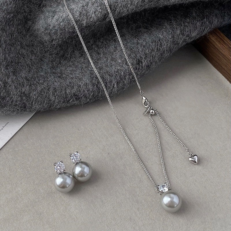 Women's Diana Single Pearl Light Luxury High-grade Pendants