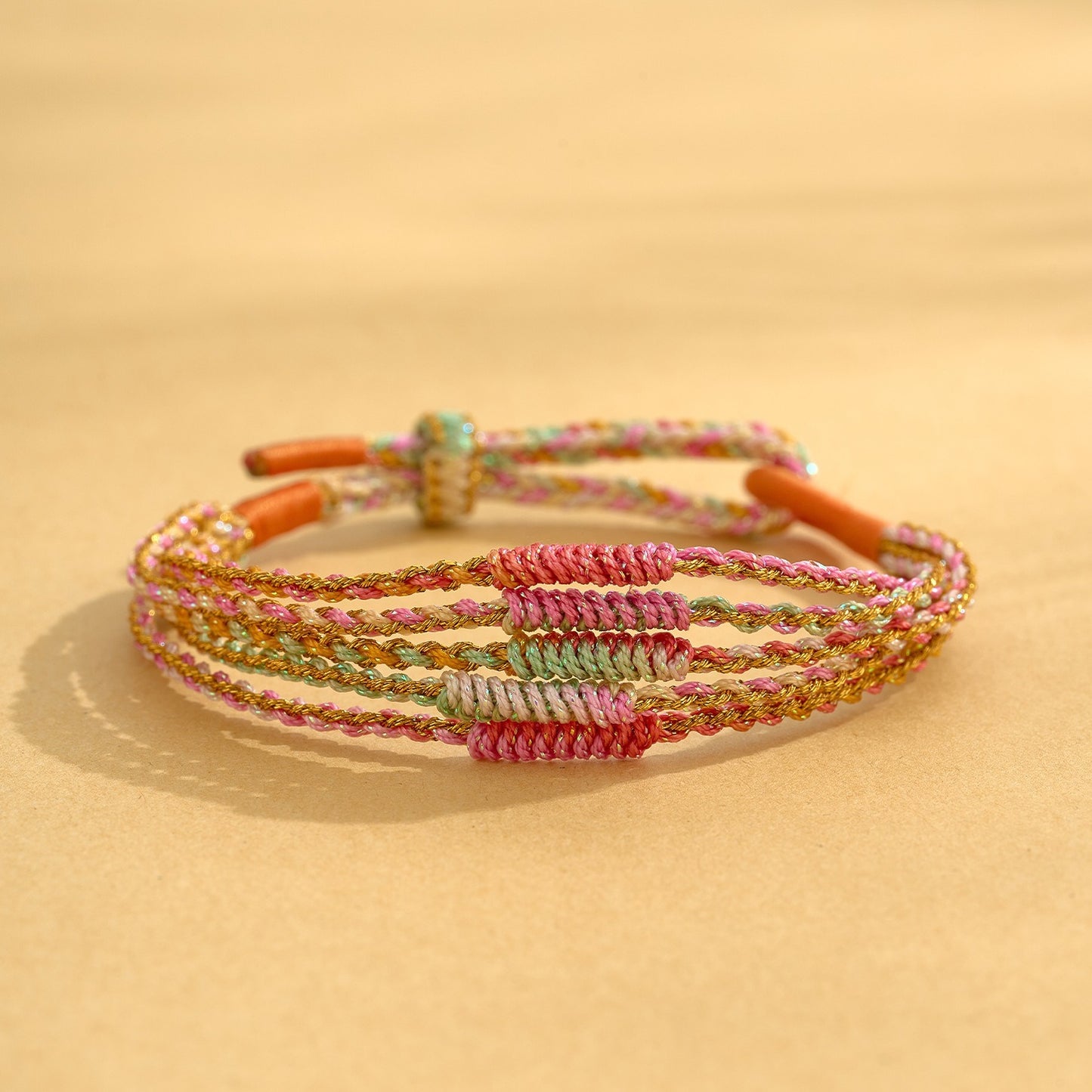 Dragon Boat Festival Colorful Rope Small Red Hand-woven Tiger Head Bracelet