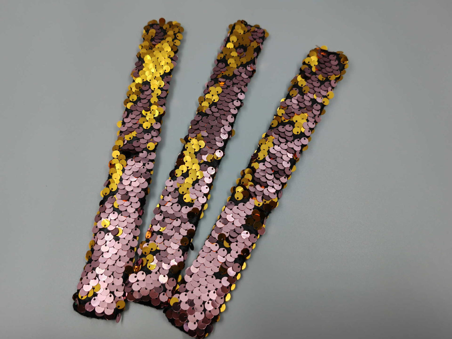 Children's Sequined Mermaid Pop Wrist Strap Holiday Rings