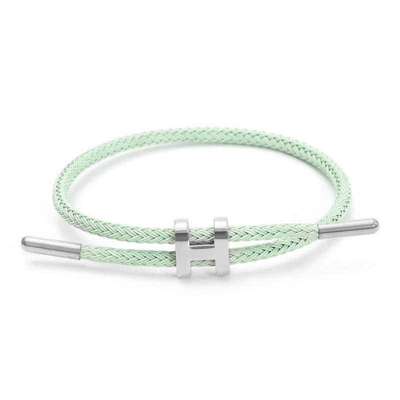 Wire Rope Adjustable Hard Pure Gold Accessory Bracelets
