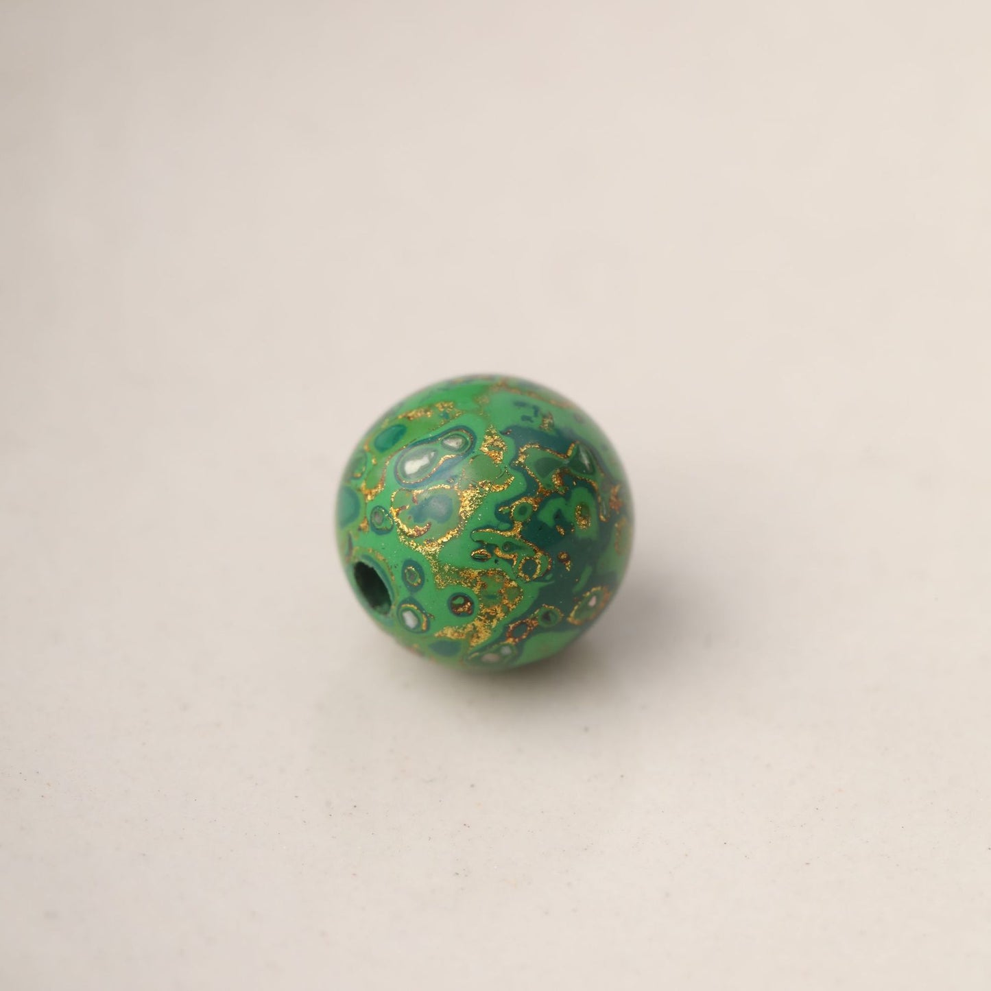 Paint Large Beads Inlaid Screw Scattered Single Bracelet