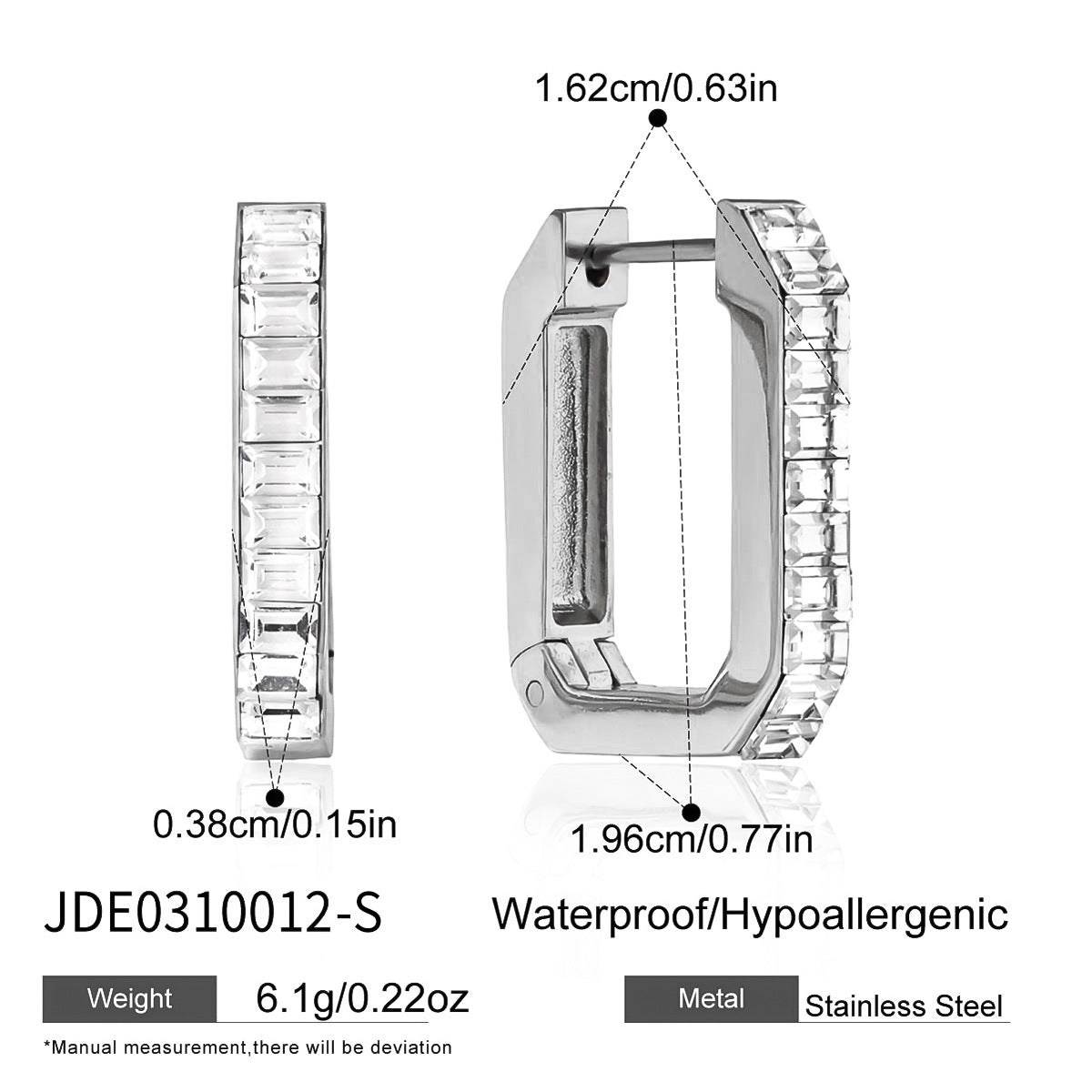Zircon Unique Beautiful Light Luxury High Rings