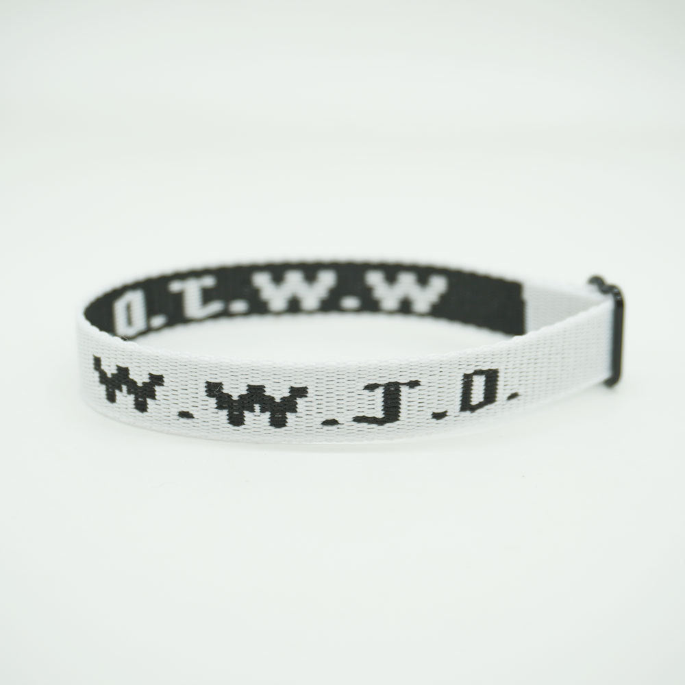 Jacquard Printing Wristband Unisex Wrist Strap For Bracelets