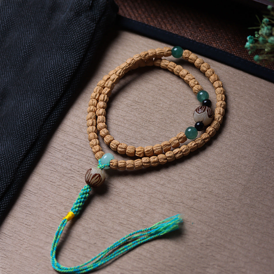 Passion Fruit Seeds Hemp Skin Deep Pit Ghost Face Corn Bracelet