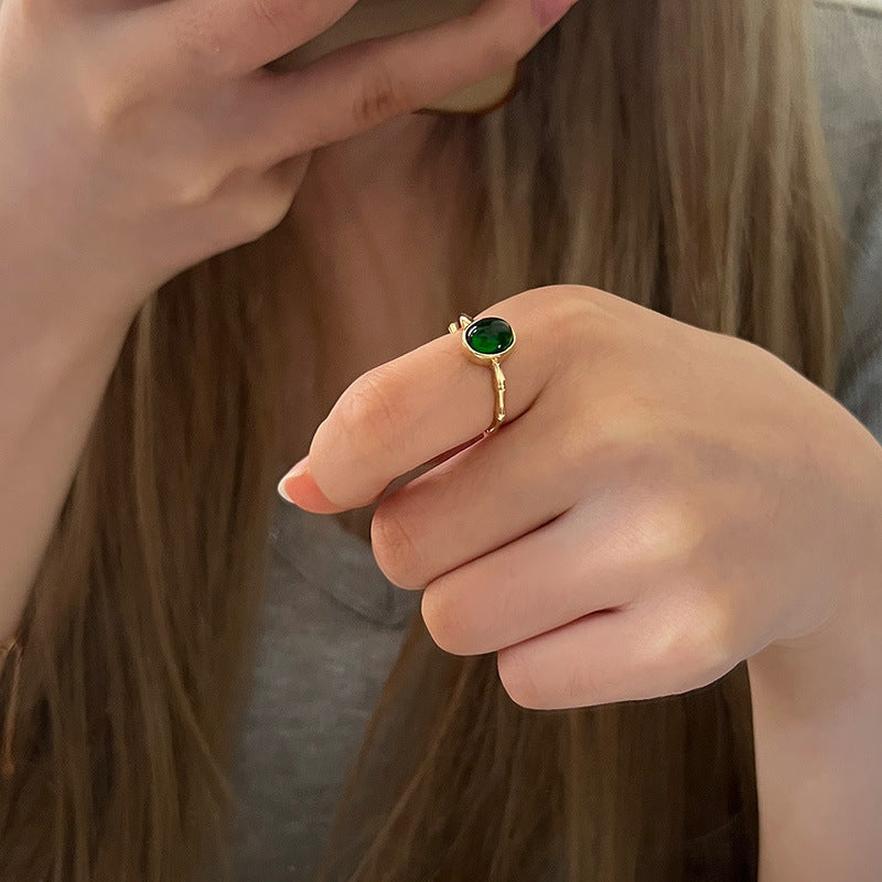 Female High Sense Graceful Fashionable Index Finger Rings