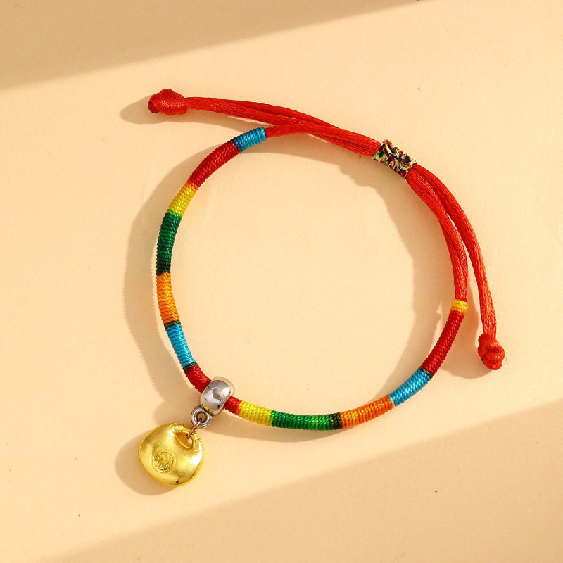 Boat Festival Carrying Strap Colorful Rope Wind Hand-woven Bracelet