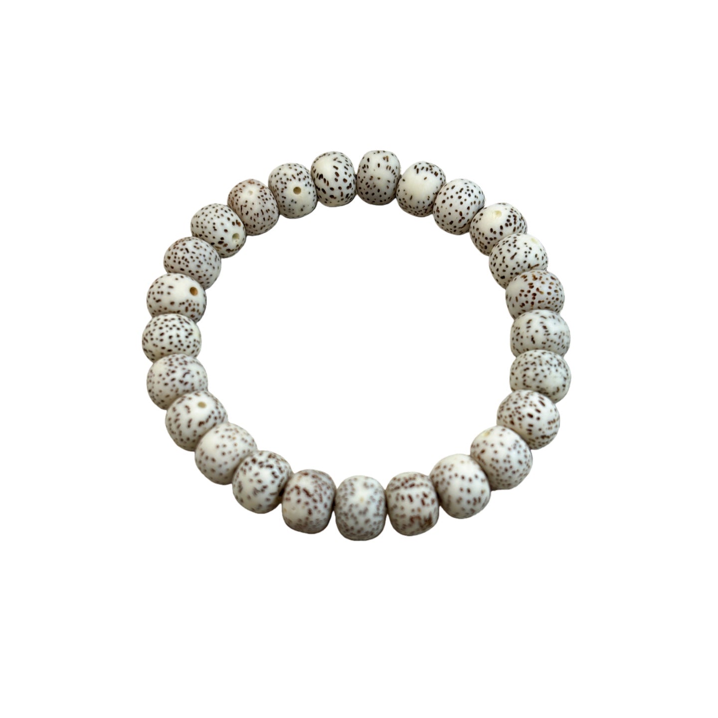 Bodhi Yellow Chicken Grease High Density Bead Single Circle Cultural Bracelets